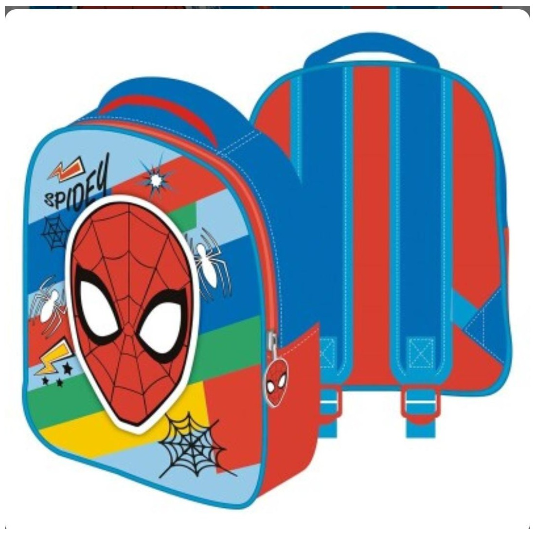 Mochila infantil Spiderman 3D