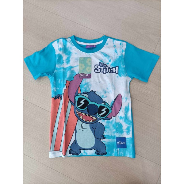 Camiseta Stitch azul