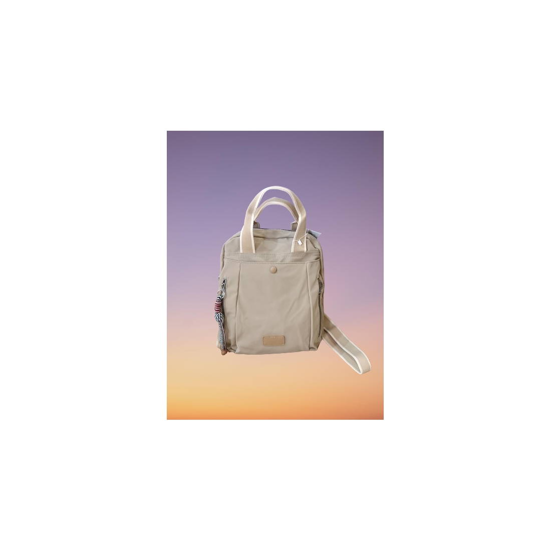 Mochila beige