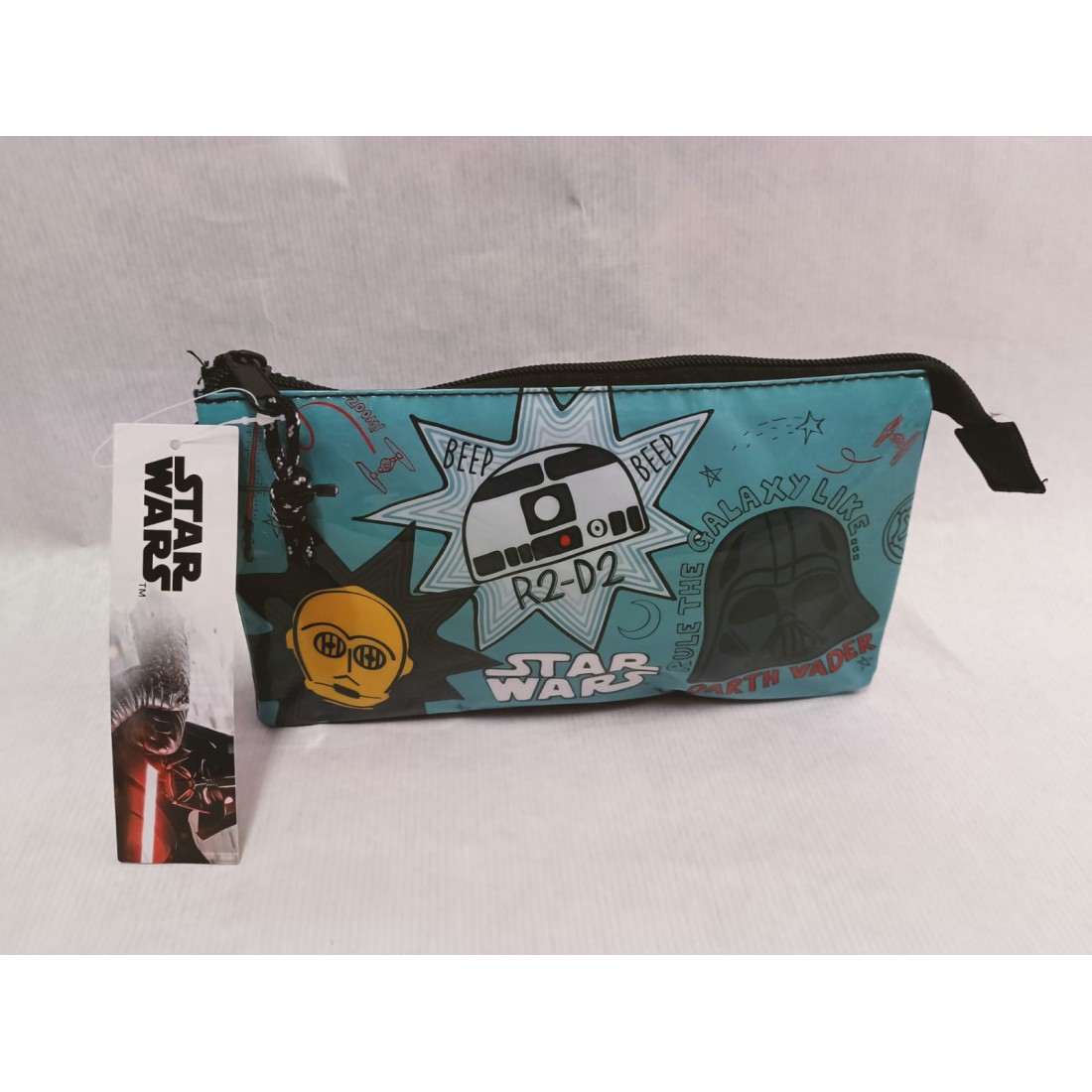 Estuche Star Wars - 3 compartimentos