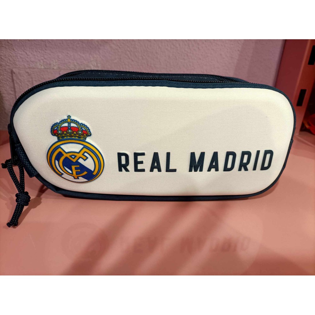 Estuche 2 cremallera , Real Madrid