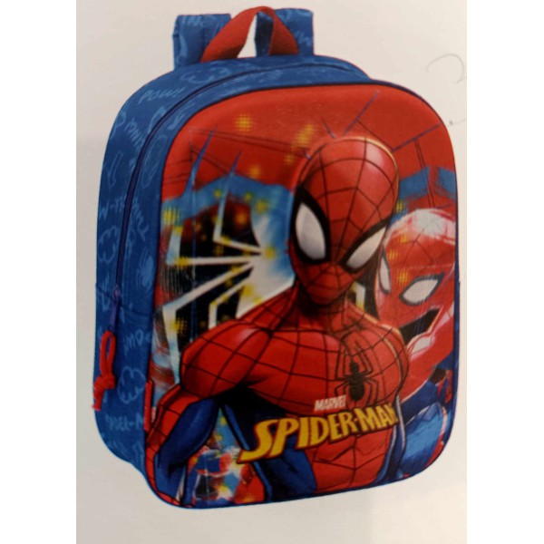 Mochila Spiderman relieve...