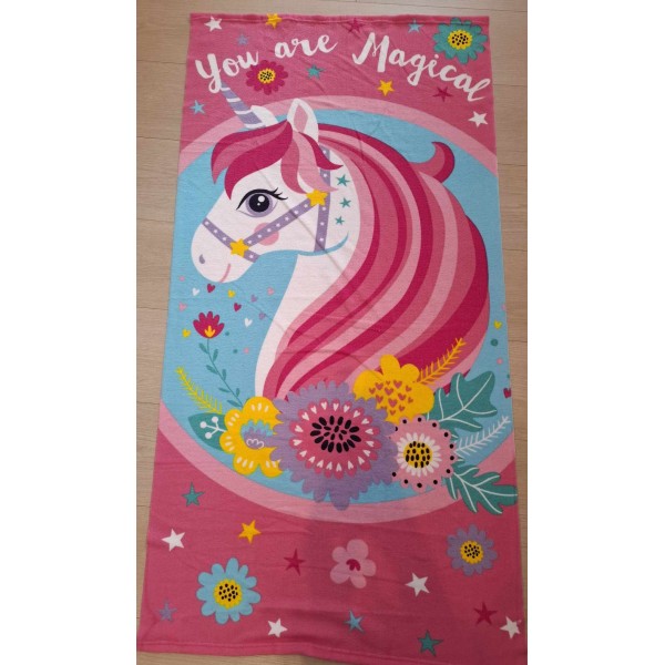 Toalla unicornio