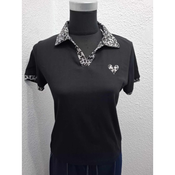 Camiseta cuello cuore